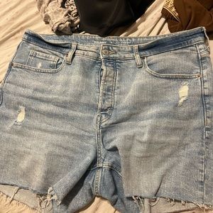 old navy og straight shorts